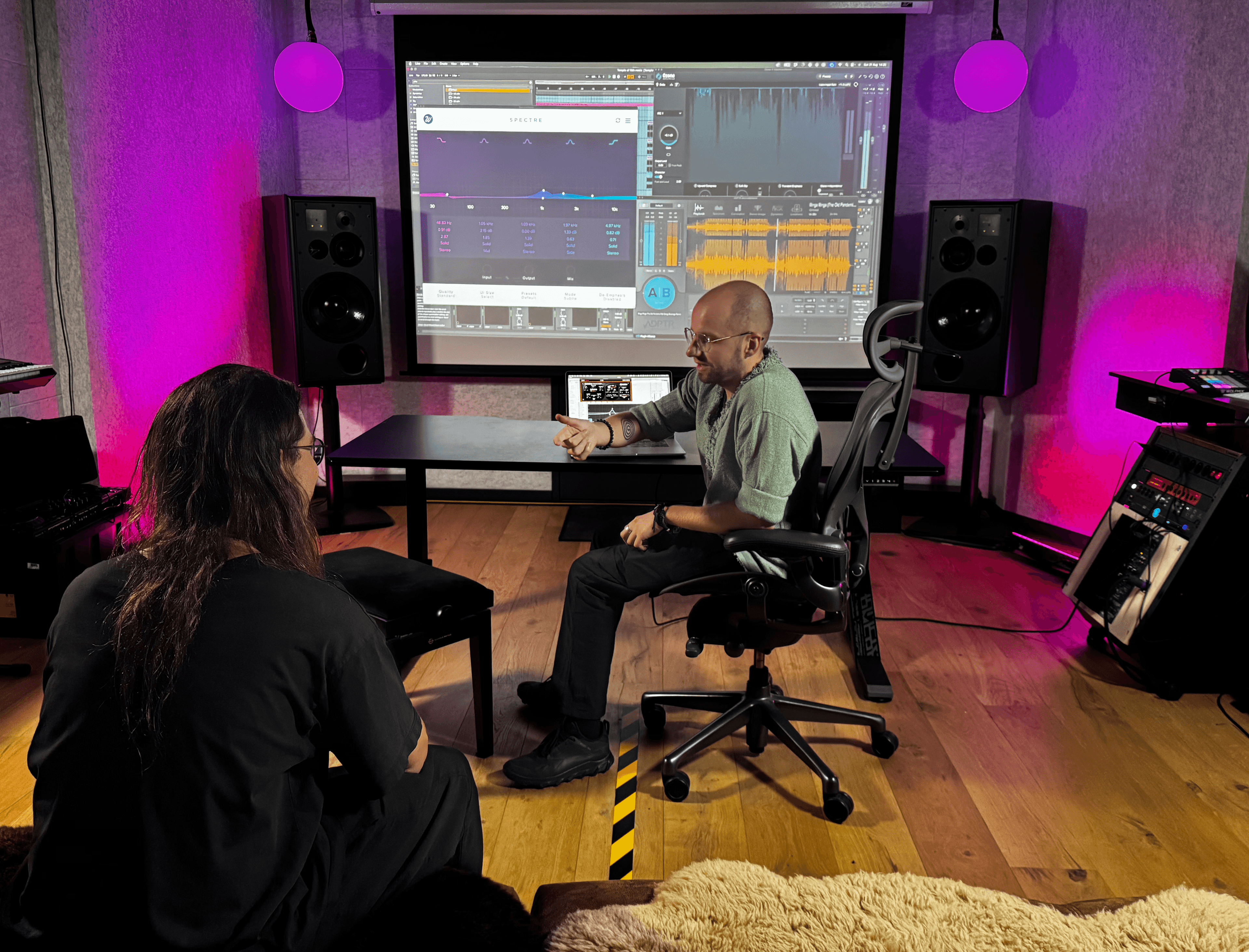 ATC monitors with Trinnov Nova — accurate monitoring for members’ private listening sessions & small-group workshops